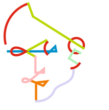 post modern face